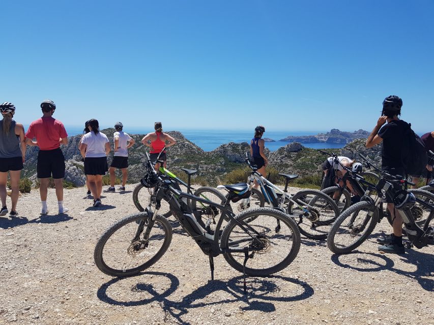 From Marseille: Calanques National Park E-Mountain Bike Tour - Fontaine d’Ivoire and Col de Cortiou deliver the views