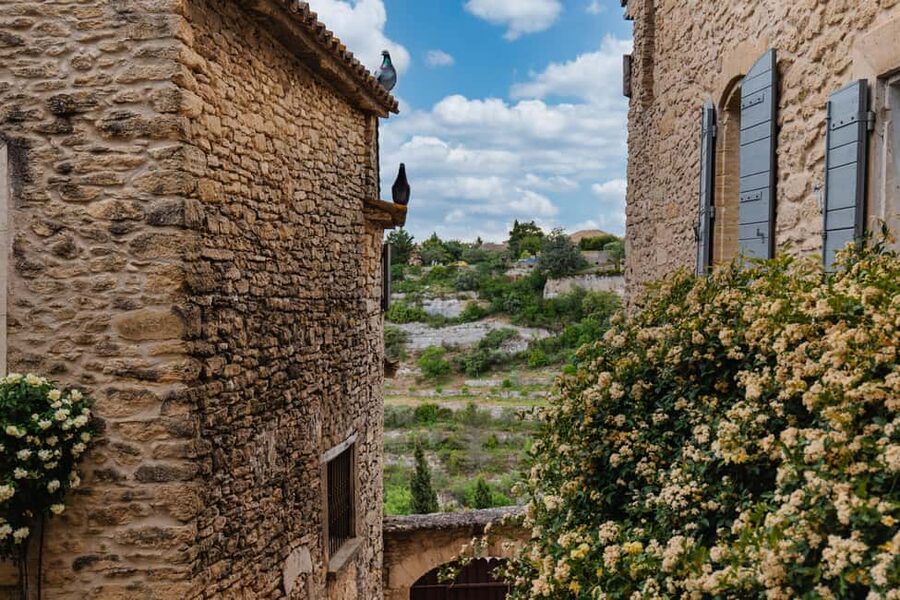 From Marseille Cruise Port: Luberon Villages - Lourmarin: a gentle first hour