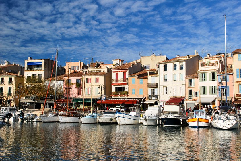 From Marseille Cruise Port : Marseille and Cassis Tour - The Gineste and Crests roads toward Cassis