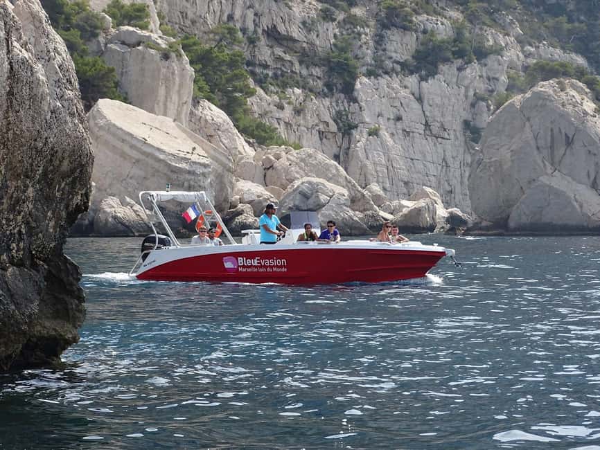 From Marseille: Iconic Calanques Boat Tour with Swimming - The skipper can shape the whole day