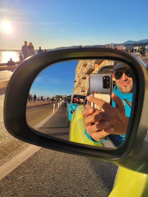 From Nice: Drive a convertible along the coast and visit Èze - The coastal road through Villefranche and Beaulieu-sur-Mer