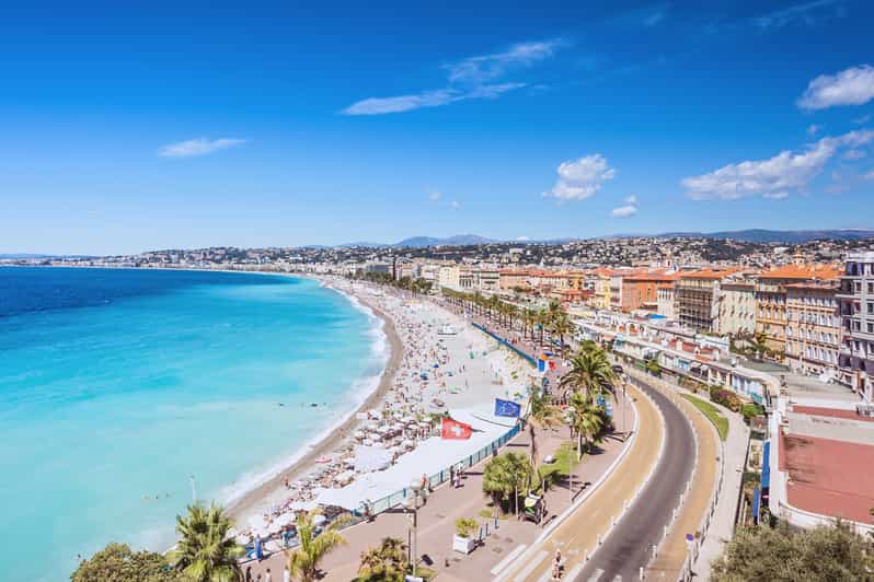 From Nice: Full-Day Best of the Riviera - Leaving Nice and climbing toward Èze
