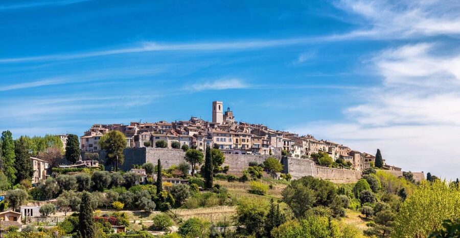 From Nice: The Best of the French Riviera Full Day Tour - Antibes: old walls and the Bay of Angels