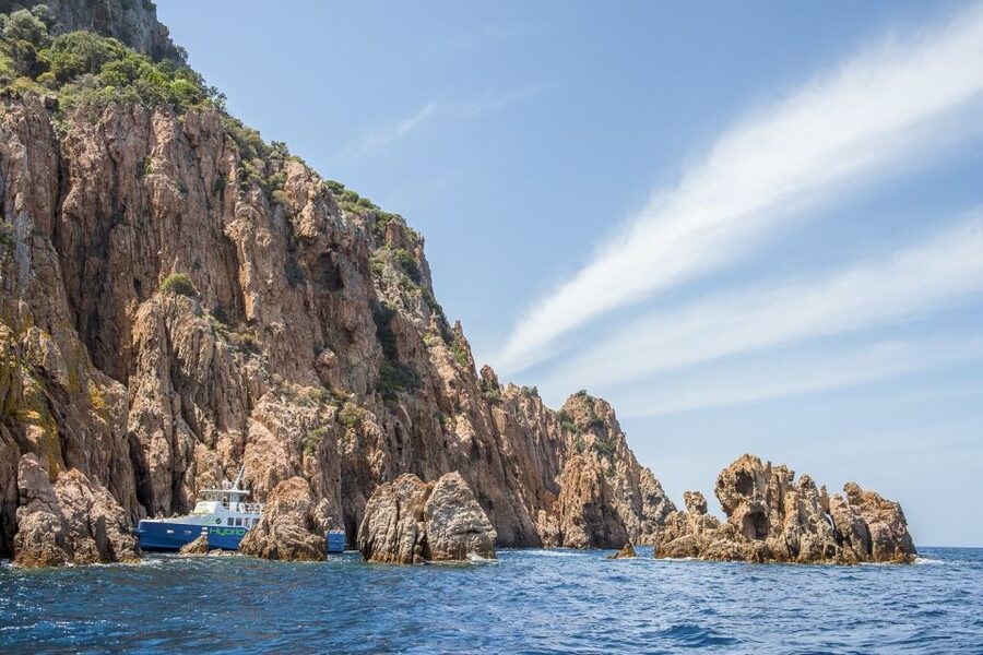 From Ota: Scandola Nature Reserve Eco-Friendly Boat Tour - Cruising through Scandola in quiet mode