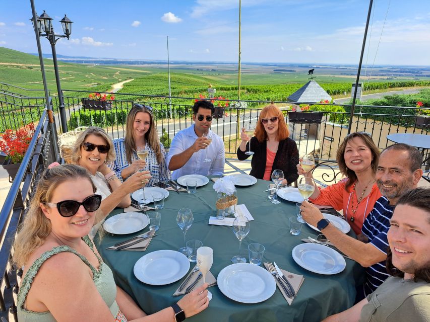 From Paris: Day Trip to Champagne with 8 Tastings & Lunch - Lunch at a small Champagne property