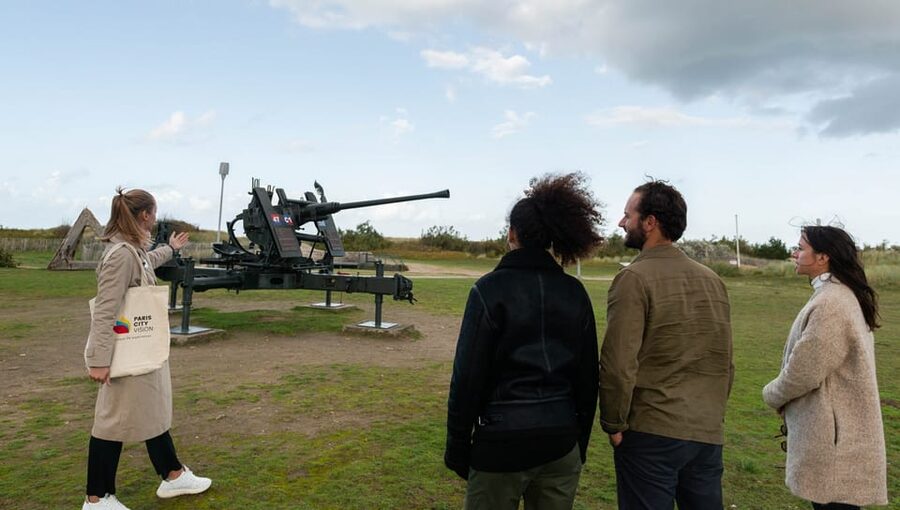 From Paris: Normandy D-Day Beaches Day Trip with Lunch - Omaha Beach, where the scale becomes clear