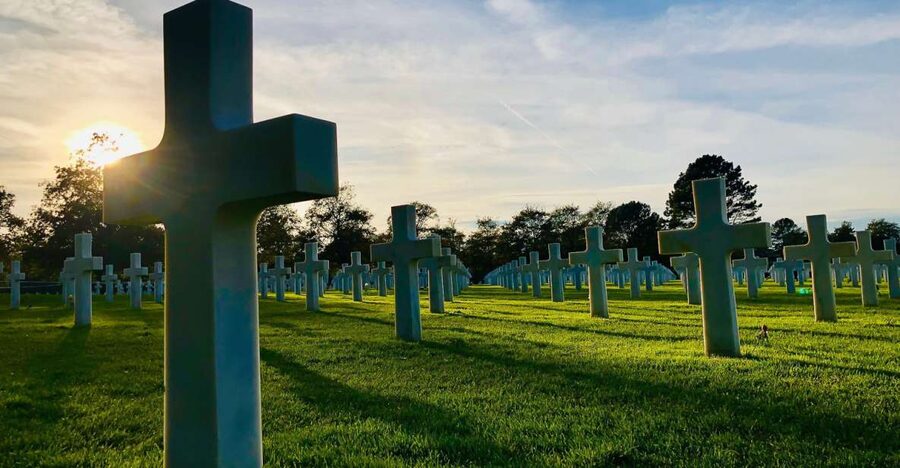 From Paris: Normandy Landing Beaches D-Day Tour by Minibus - Colleville American Cemetery and the Visitor Center