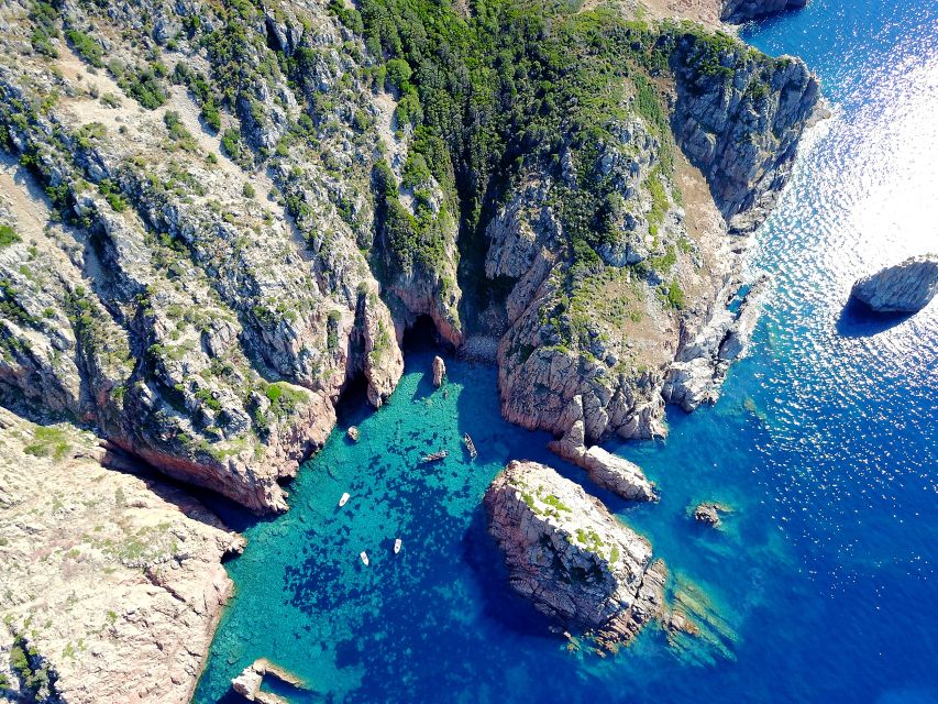 From Porto: Piana Creeks, Scandola on Family Boat - The swimming and snorkeling stop