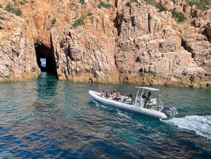 From Sagone/Cargèse: Scandola and Calanques de Piana Cruise - Thirty minutes in remote Girolata