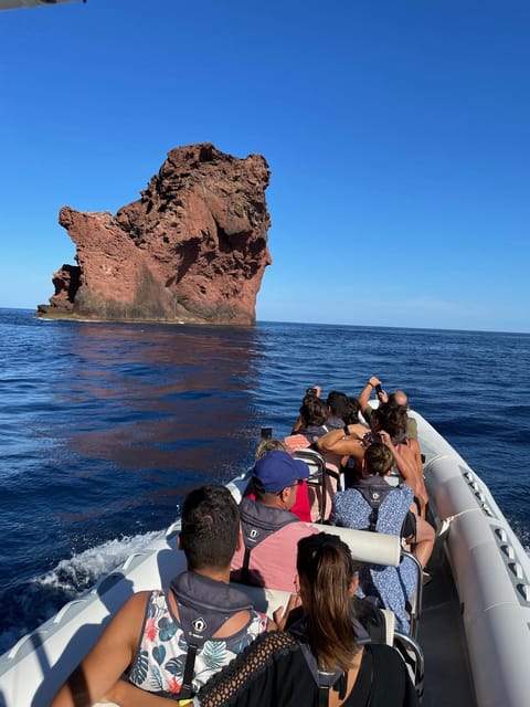 From Sagone/Cargèse: Scandola and Calanques de Piana Cruise - Swimming and snorkeling near Capo Rosso