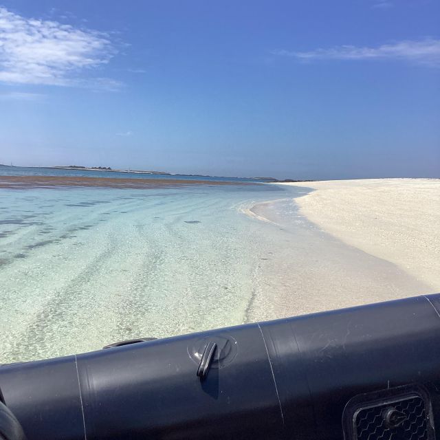 Glénan islands discover, full or half day privatization - St Nicolas for lunch and a practical break
