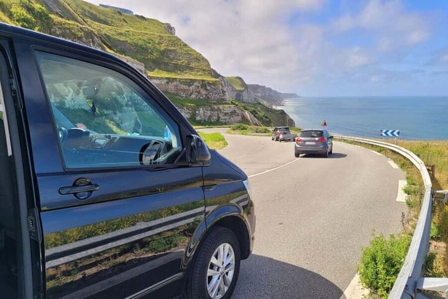 Group Visit to Mont Saint-Michel: A Shared Historic Journey - Taking the shuttle onto the island
