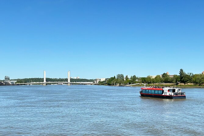 Guided cruise Bordeaux UNESCO - Pont d’Aquitaine and the wider port area