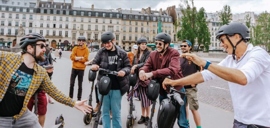 Guided Electric Scooter Tour of Paris - Le Marais and the personal touch from the guide