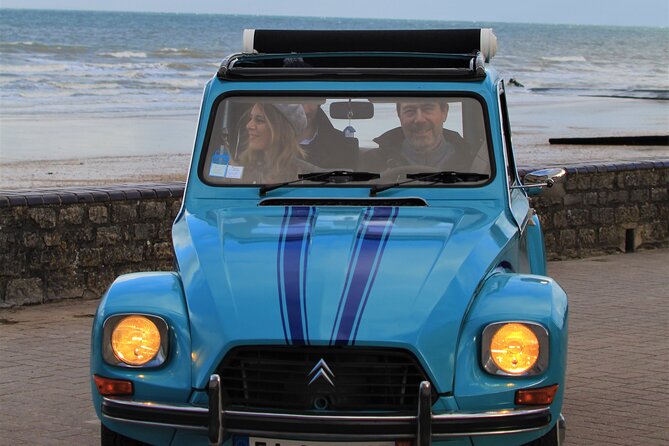 Guided Tour in an Old Convertible Car on the Côte de Nacre - Returning through Ouistreham’s old quarter