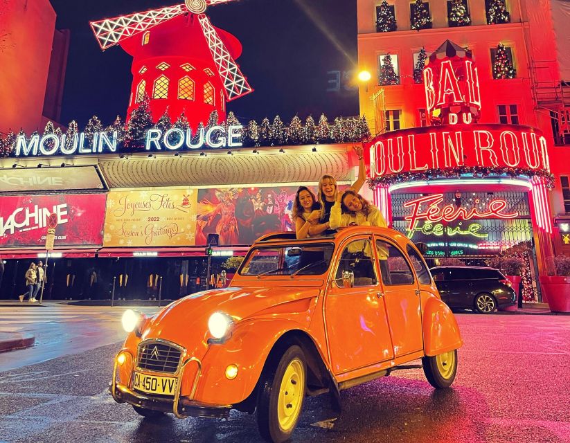 Guided Tour of Paris in Classic Convertible - Key points at a glance