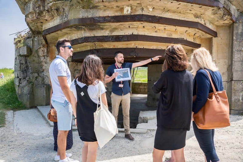 Guided Tour of the Landing Sites and the Memorial of Caen - Lunch at Les Pommiers, with a useful pause