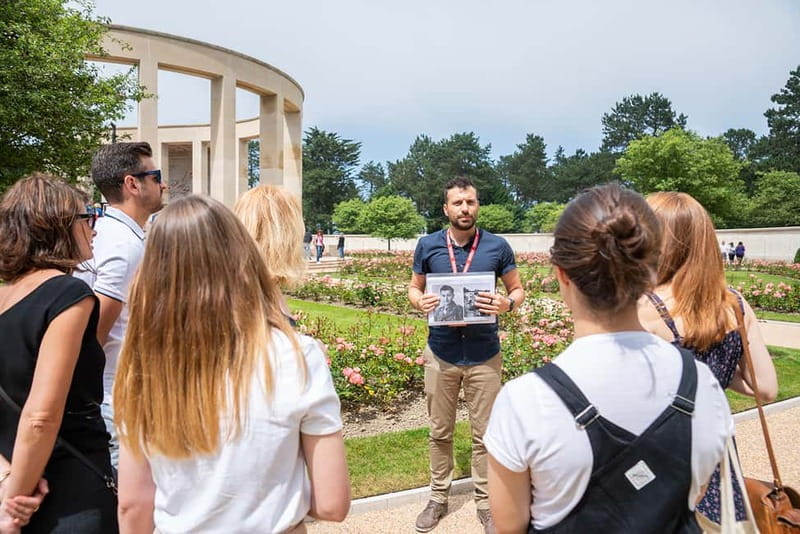 Guided Tour of the Landing Sites and the Memorial of Caen - Reaching the beaches in a nine-seater minivan