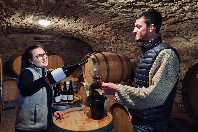 Half-day guided tour on the Burgundy wine Route in a classic car - Meursault brings the tasting into focus
