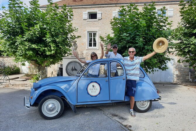 Half-day guided tour on the Burgundy wine Route in a classic car - Pommard, Volnay, and the pleasure of seeing names in place