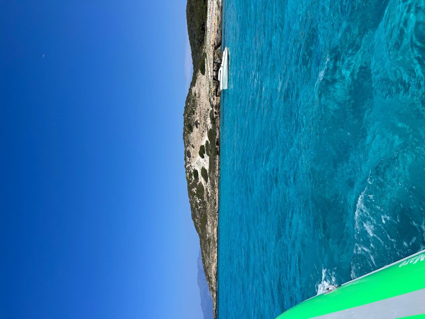 Ile Rousse: desert of the agriates : Saleccia - Ghignu - The short boat ride from Ile Rousse