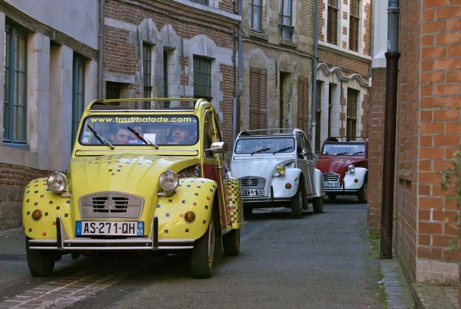 Lille Driving Tour by Convertible Citroen 2CV - Why Lille and a 2CV make a good match