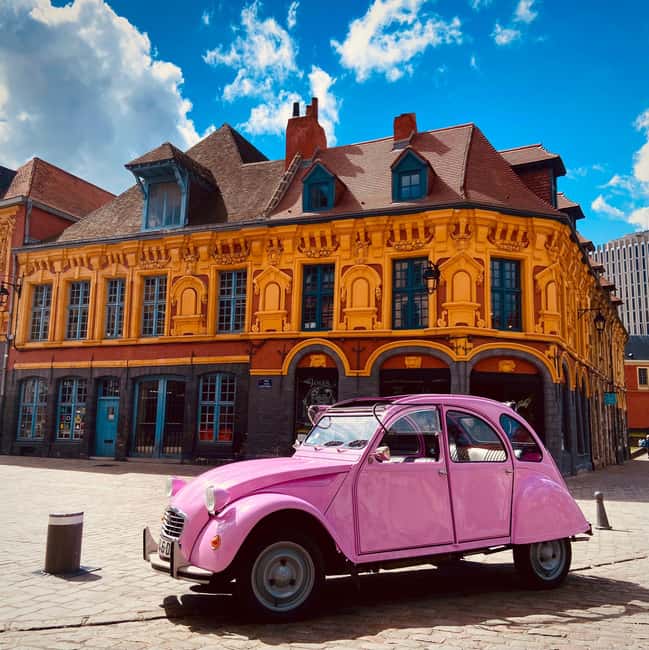 Lille Driving Tour by Convertible Citroen 2CV - What the price includes, and what it does not