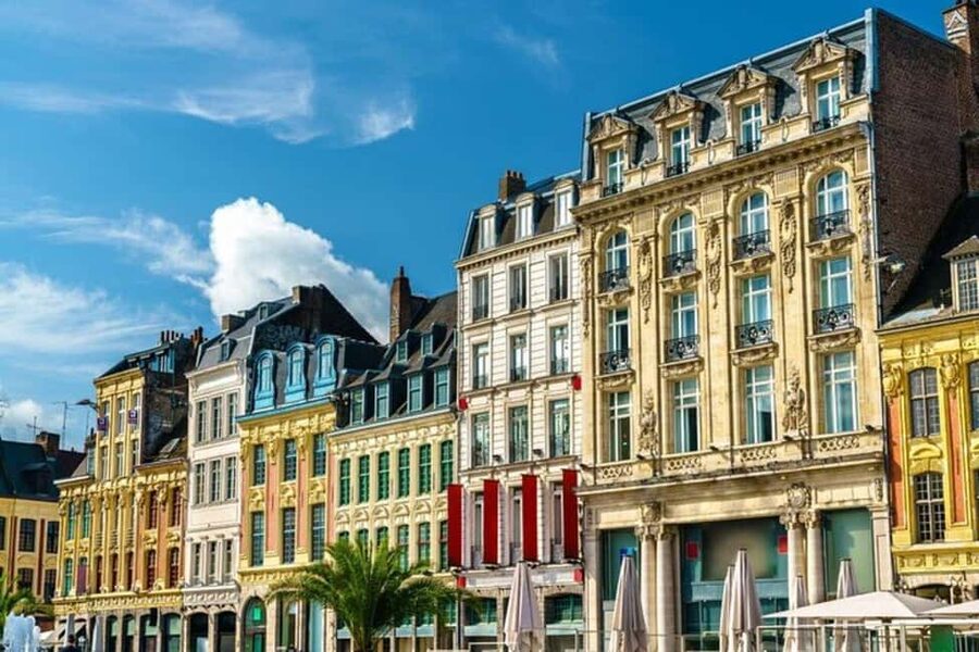 Lille : Vieux-Lille Walking Tour - Palais Rihour and the shape of central Lille
