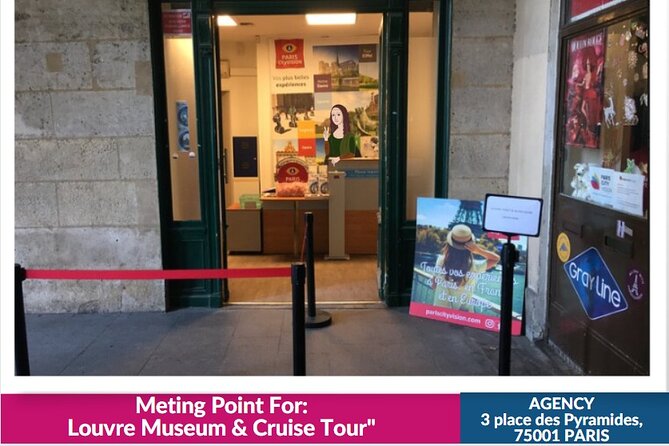 Louvre Museum and Seine River Cruise Tickets by e-mail - Entering the Louvre and handling the queue
