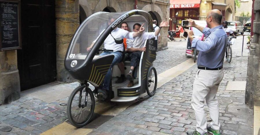 Lyon: 1 or 2-Hour Pedicab Tour - Key points at a glance