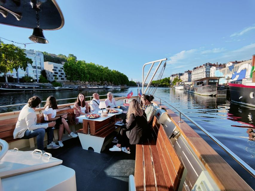 Lyon: City Cruise with Charcuterie, Cheese, and Wine - The route: Fourvière, Croix-Rousse, and modern Lyon