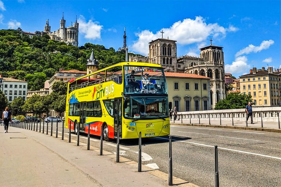 Lyon City Hop-on Hop-off Sightseeing Bus Tour - Bellecour, Terreaux, and Lyon’s central streets