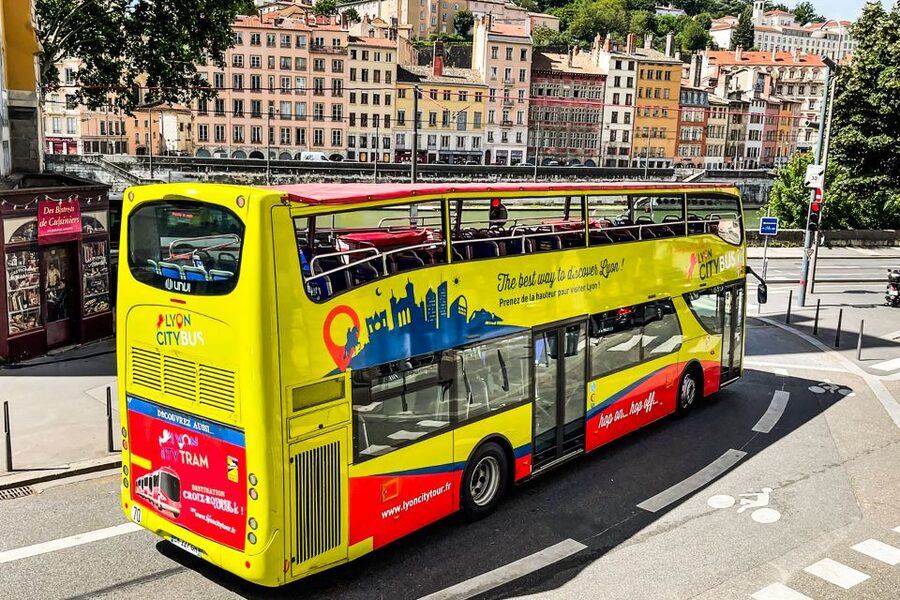 Lyon City Hop-on Hop-off Sightseeing Bus Tour - Confluence Museum and Lyon’s newer side