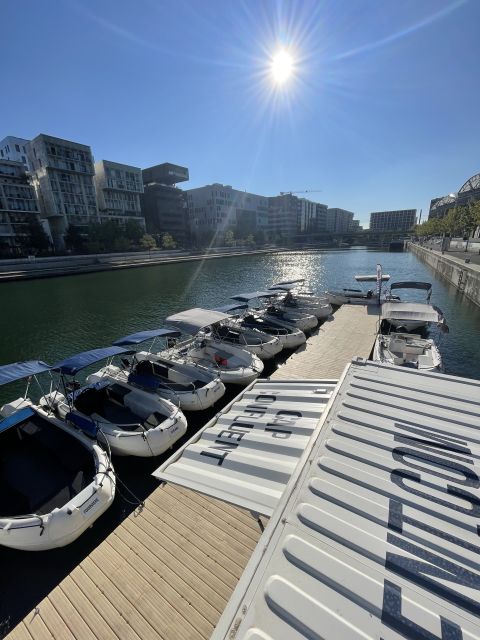 Lyon: Electric Boat Rental Without a License - Returning through Confluence after 15 minutes