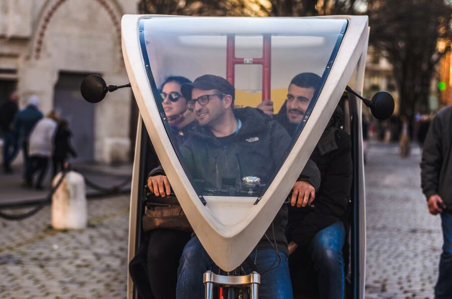 Lyon: Private Pedicab Tour of Top Landmarks & Hidden Gems - Entering Vieux Lyon and its traboules