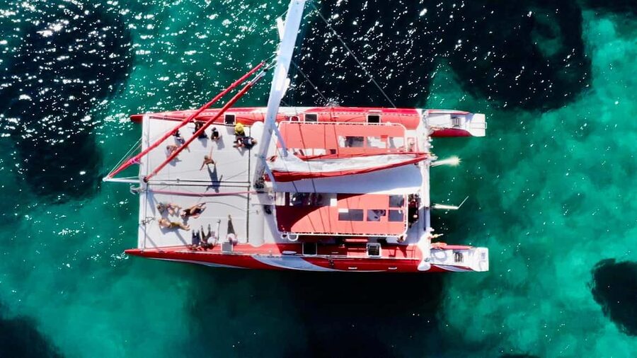 Marseille : Calanques Catamaran Cruise with Lunch & Wine - Riou Island and the first swim