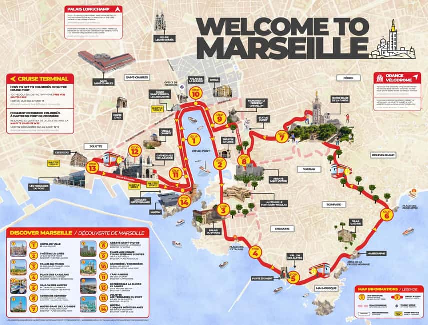 Marseille: City Sightseeing Hop-On Hop-Off Bus Tour - Notre-Dame de la Garde and the high views