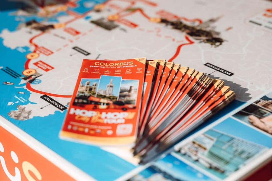 Marseille: City Sightseeing Hop-On Hop-Off Bus Tour - Cosquer Méditerranée and the central sights