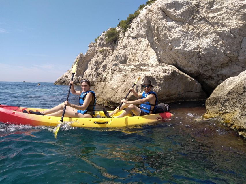 Marseille: Côte Bleue Calanques Half-Day Kayak Tour - Figuerolles depends on the group and the weather