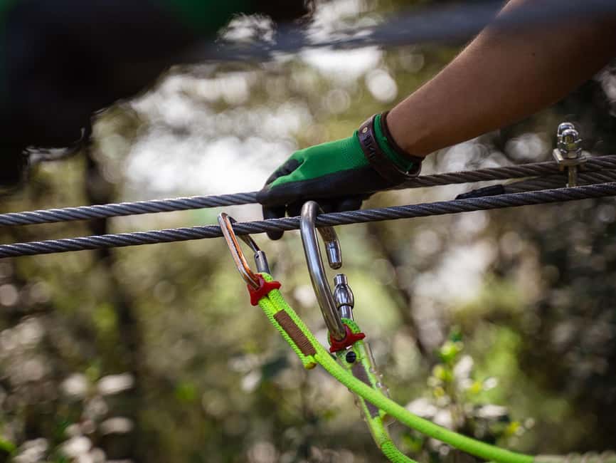 Marseille: Ecopark Adventures Treetop Adventure - Getting fitted, trained, and started safely