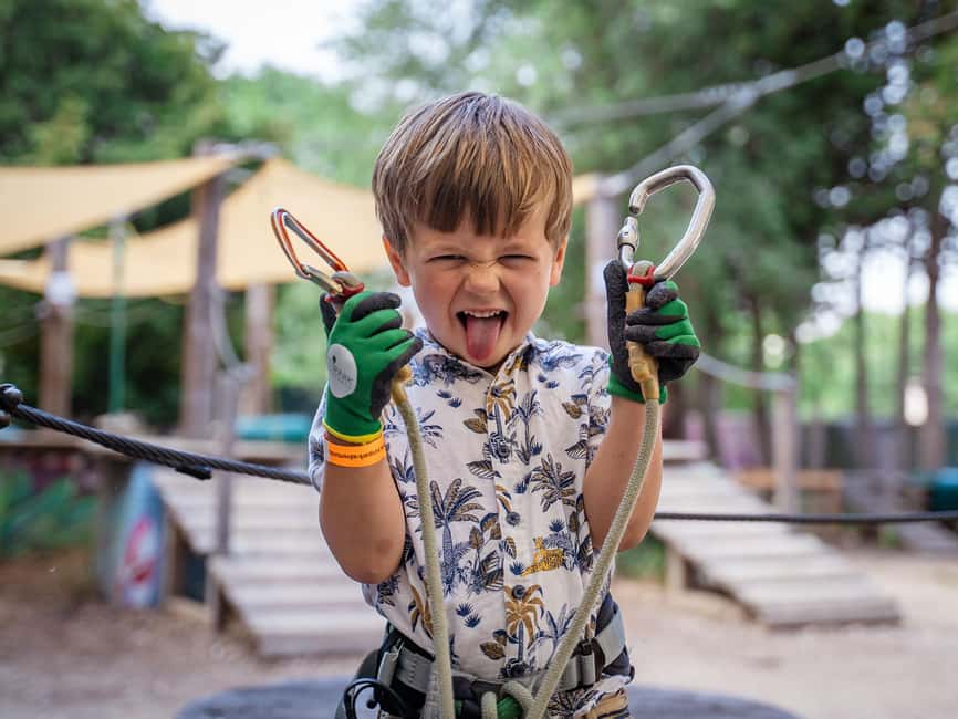 Marseille: Ecopark Adventures Treetop Adventure - A genuine option for toddlers and young children