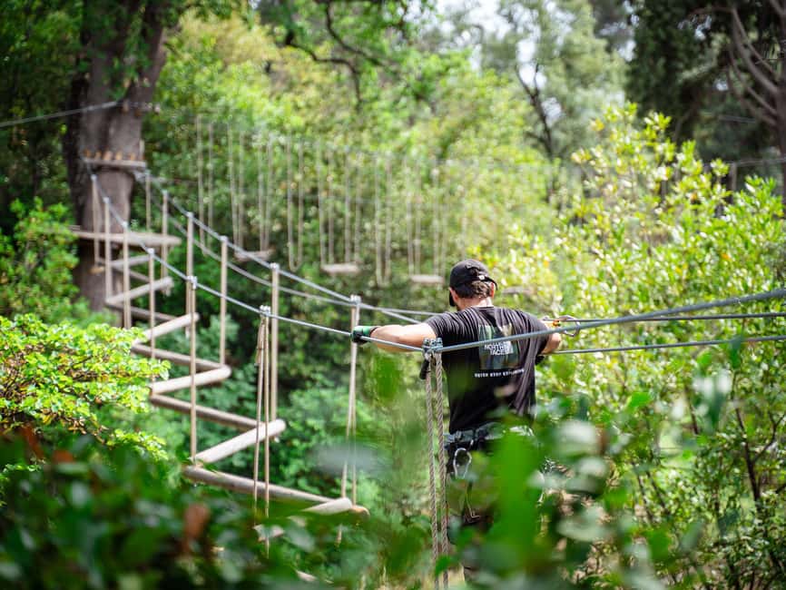 Marseille: Ecopark Adventures Treetop Adventure - Ten courses and 150 workshops to choose from