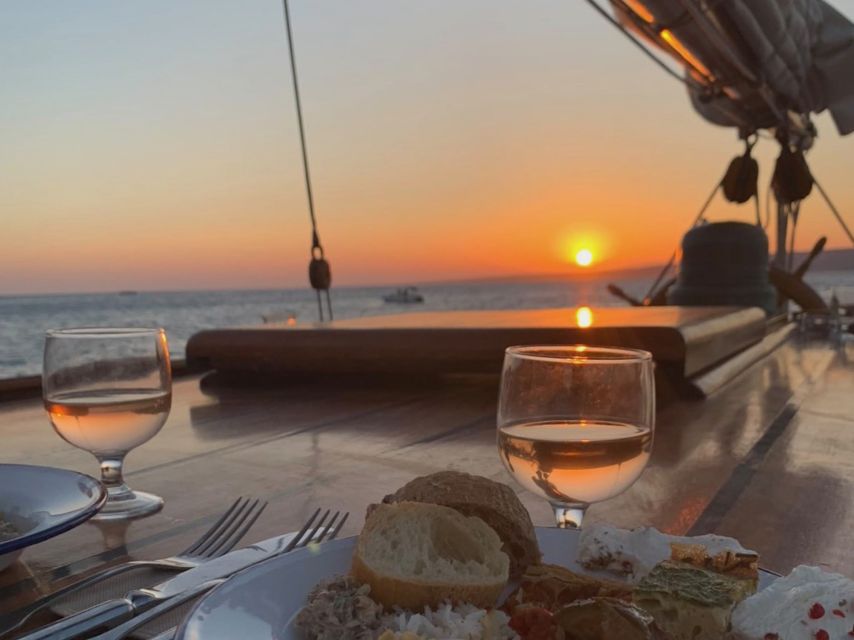 Marseille: Frioul Islands Sunset Cruise with Cocktail Dinner - Organic wine, soft drinks, and the social mood