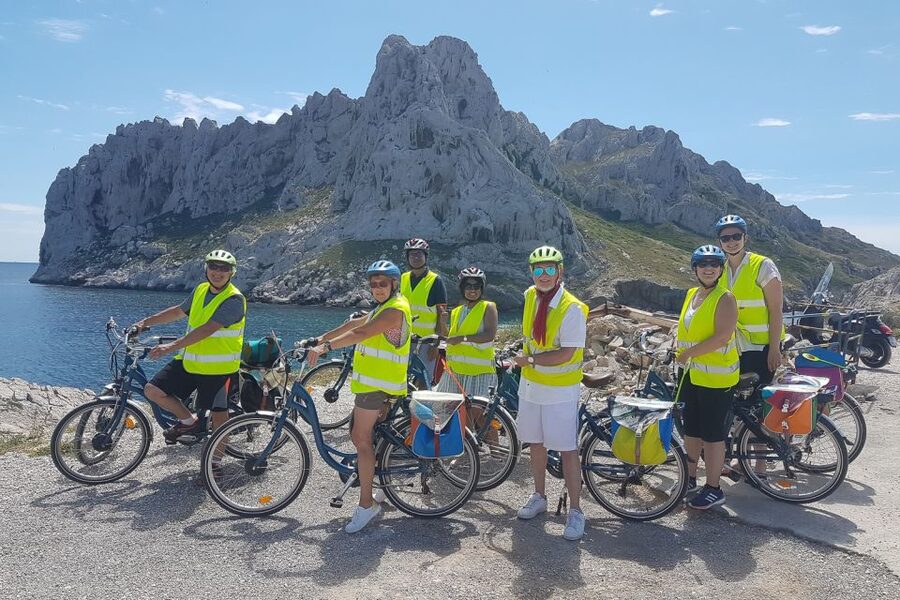 Marseille: Full-Day Guided E-Bike Coast & Calanques Tour - Goudes and Maronaise Beach feel farther from the city