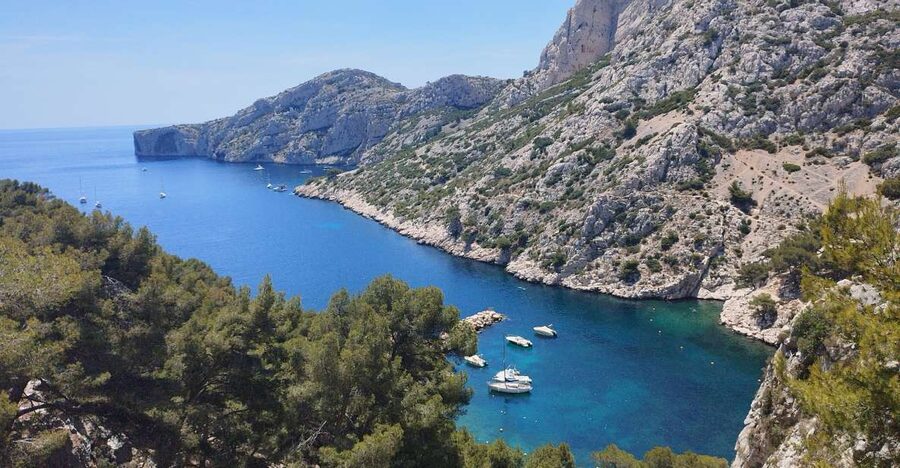 Marseille: Guided Hiking Calanques National Park from Luminy - What the first climb through the park feels like