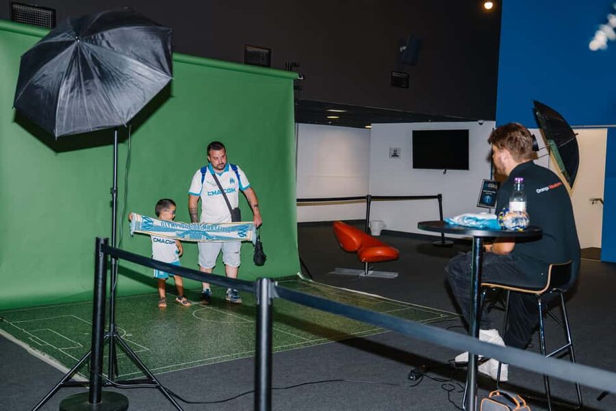Marseille: OM Stadium Tour at the Orange Velodrome - The press conference room and club archives
