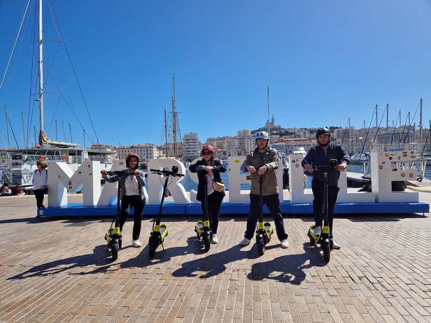 Marseille: Self-Guided Smartphone Tour by E-Scooter - Following the Virtual Guide Through Le Panier