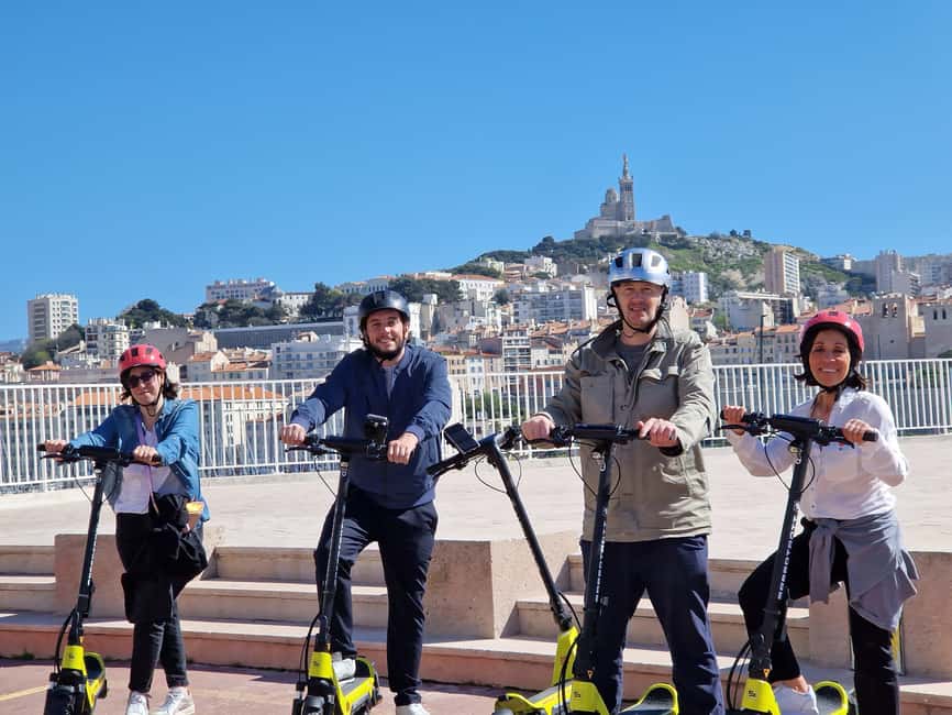 Marseille: Self-Guided Smartphone Tour by E-Scooter - Learning the Scooter Before Marseille Gets Busy