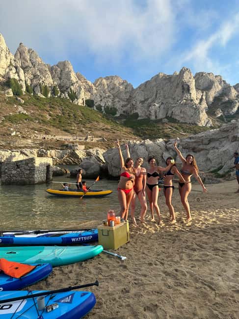 Marseille: stand-up paddle tour - discover the calanques - What the $53 price gets you