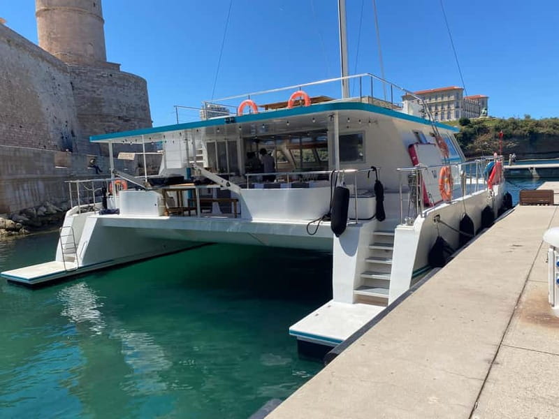 Marseille: Sunset catamaran cruise, buffet & drinks - Booking details that matter